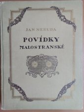 kniha Povídky malostranské, F. Topič 1927