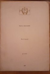 kniha Dvě básně, Mladá fronta 1947