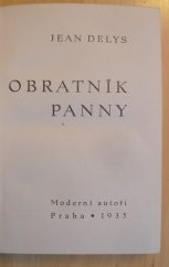 kniha Obratník panny Román, Jaroslav Korel 1935