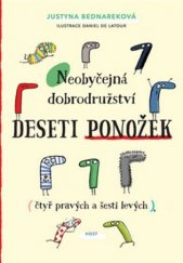 kniha Neobyčejná dobrodružství deseti ponožek (čtyř pravých a šesti levých), Host 2017