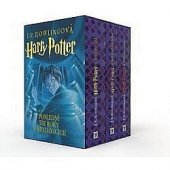 kniha Harry Potter 5–7 – (Box)  Poslední tři roky v Bradavicích, Albatros 2008