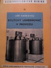 kniha Rtuťový usměrňovač v provozu, SNTL 1955