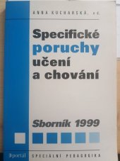 kniha Specifické poruchy učení a chování sborník 1999, Portál 1999