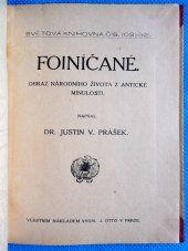 kniha Foiničané obraz národního života z antické minulosti, J. Otto 1912