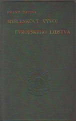 kniha Myšlenkový vývoj evropského lidstva, Jan Laichter 1902