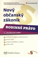 kniha Nový občanský zákoník - Rodinné právo, Grada 2017
