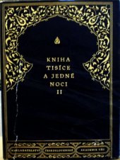 kniha Kniha Tisíce a jedné noci 2., Československá akademie věd 1958