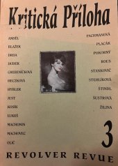 kniha Kritická příloha 3 - Revolver revue , Revolver Revue 1995