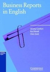 kniha Business Reports in English Book, Cambridge English University Press 1985