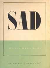 kniha Sad, Fr. Borový 1939
