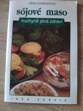 kniha Sójové maso Kuchyně plná zdraví, Idea servis 1992