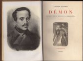 kniha Démon bouřlivý život básníka M. Lermontova : román, Rudolf Škeřík 1941