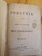 kniha Poručník román, Posel z Prahy 1870