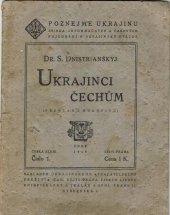 kniha Ukrajinci Čechům, Ukrajin. vydav. druž. Čas 1919