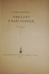 kniha Obrázky z naší vesnice, Český deník 1919