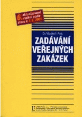 kniha Zadávání veřejných zakázek, Linde 2001