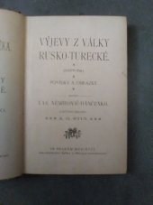 kniha Výjevy z války rusko-turecké [1877-78] : povídky a obrázky, Šašek a Frgal 1902