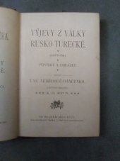 kniha Výjevy z války rusko-turecké [1877-78] : povídky a obrázky, Šašek a Frgal 1902
