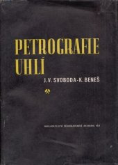 kniha Petrografie uhlí, Československá akademie věd 1955