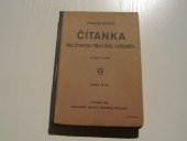 kniha Čítanka pro čtvrtou třídu škol středních, Jednota českých filologů 1934