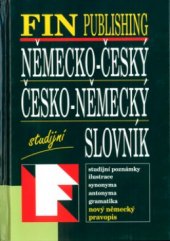 kniha Německo-český, česko-německý studijní slovník, Fin 2002