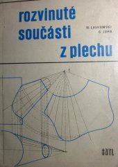 kniha Rozvinuté součásti z plechu Určeno [také] pro studenty odb. škol, SNTL 1969