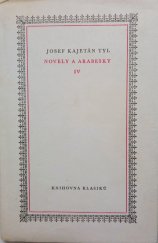 kniha Novely a arabesky. IV. - (1846-1851), Odeon 1977