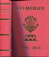 kniha Efemeridy pro astrology 1890-2020, Vodnář 1997