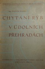 kniha Chytání ryb v údolních přehradách, Josef Moravec 1946