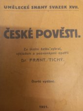 kniha České pověsti, B. Kočí 1921