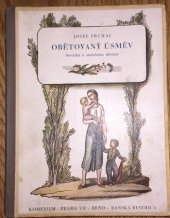 kniha Obětovaný úsměv Povídka o statečném děvčeti, Komenium 1948