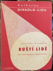 kniha Ruští lidé drama, Svoboda 1945