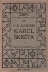 kniha Karel Škréta list z dějin českého umění, F. Topič 1910