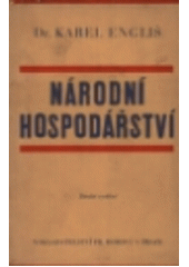 kniha Národní hospodářství [příručka], Fr. Borový 1928