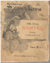 kniha Nantas povídka, J. Otto 1896