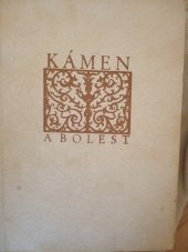 kniha Kámen a bolest  Michelangelo Buonarroti , Nakladatelství Vyšehrad 1948