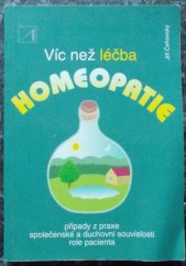 kniha Homeopatie Víc než léčba, Alternativa 1994