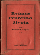 kniha Rytmus tvůrčího života, Unitaria 1925