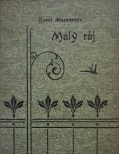 kniha Malý ráj Rom., Nár. politika 1914