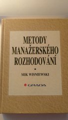 kniha Metody manažerského rozhodování, Grada 1996