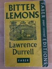 kniha Bitter Lemons, Faber & Faber 1961