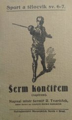 kniha Šerm končířem, Nakladatelství Moravských novin 1926
