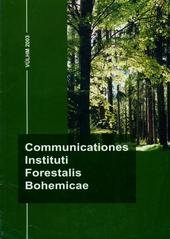 kniha Communicationes instituti forestalis Bohemicae., Foresty and Game Management Research Institute 2003