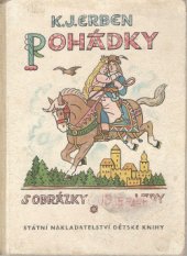 kniha Pohádky mimočítanková četba pro 2. postup. ročník všeobec. vzdělávacích škol, SNDK 1954