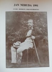 kniha Jan Neruda 1991 studie, referáty, diskusní příspěvky, Pedag. fakulta University Karlovy v nakl. a vydavatelství Mlejnek 1992