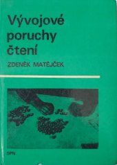 kniha Vývojové poruchy čtení, SPN 1978