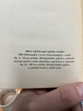 kniha Slavík a růže Výňatek z Knih pohádek, J. Otto 1919