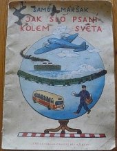 kniha Jak šlo psaní kolem světa Zavazadlo, SNDK 1953