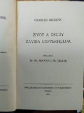 kniha Život a osudy Davida Copperfielda. [Kniha I., díl II.], Gutenberg Otto Lebenhart 1927