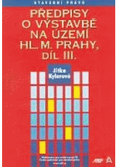 kniha Předpisy o výstavbě na území hl. m. Prahy, ABF 1999